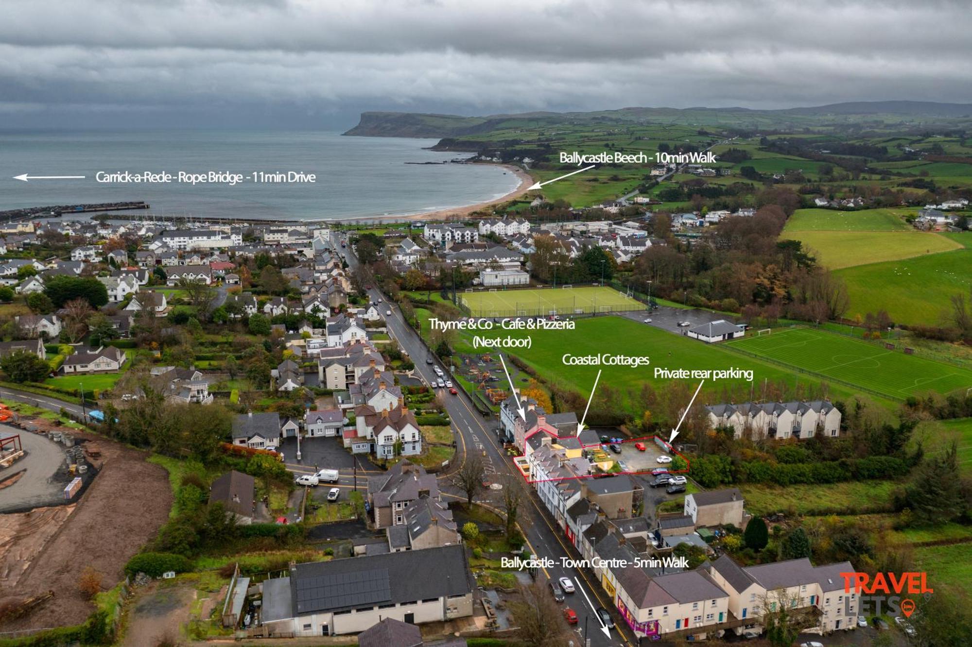 Coastal Cottages Ballycastle Buitenkant foto